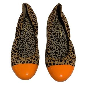 Jessica Simpson Leopard Print Flats